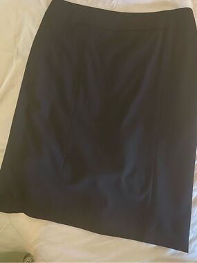 Ann Taylor LOFT Classic Black Pencil Skirt